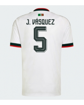 Billige Fotballdrakt Mexico Johan Vasquez #5 Replika Bortedrakt VM 2026 Kortermet Billige Fotballdrakt Mexico Johan Vasquez #5 Replika Bortedrakt VM 2026 Kortermet